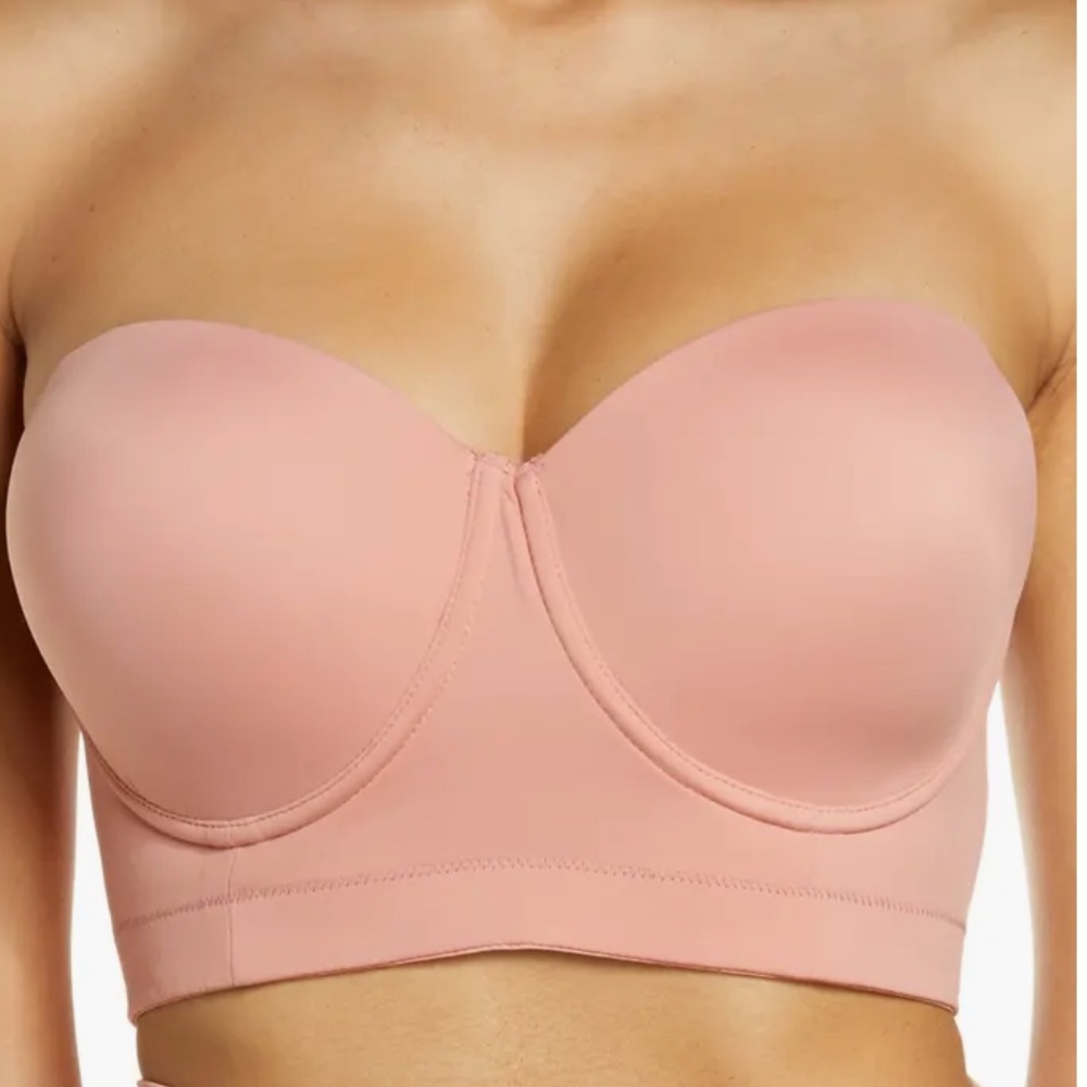 Omnia Paratus Quartz FlexyWire 5-Way Convertible Strapless Underwire Bra New